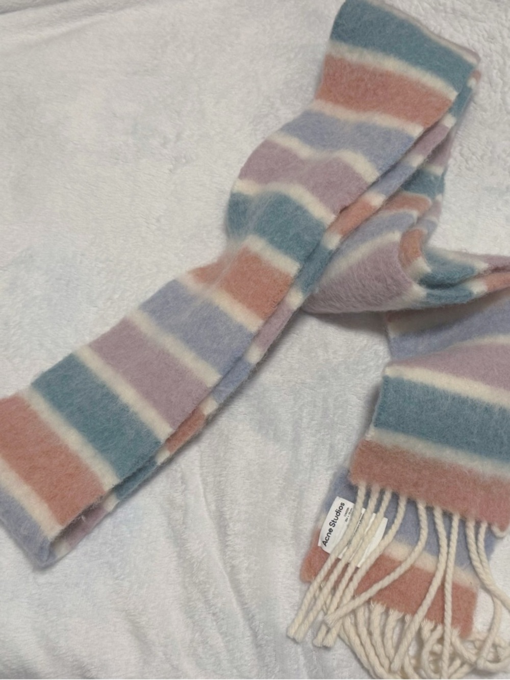 Acne Studios - Vesuvio Striped Alpaca-Blend Scarf